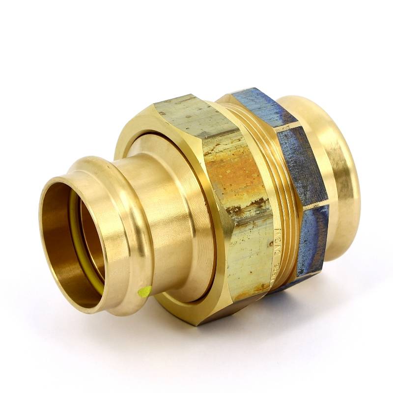 Муфта пресс Viega Prestabo с накидной гайкой 42х1 1/2 оцинкованная сталь 379377