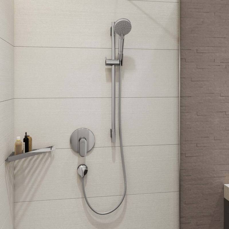 Смеситель для ванны Hansgrohe Vernis Blend однорычажный скрытого монтажа хром 71466000