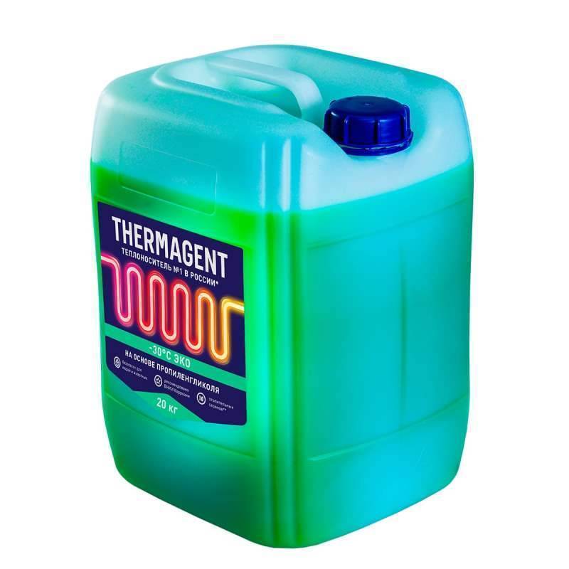 Теплоноситель THERMAGENT ЭКО -30 на основе пропиленгликоля 10 кг 602270