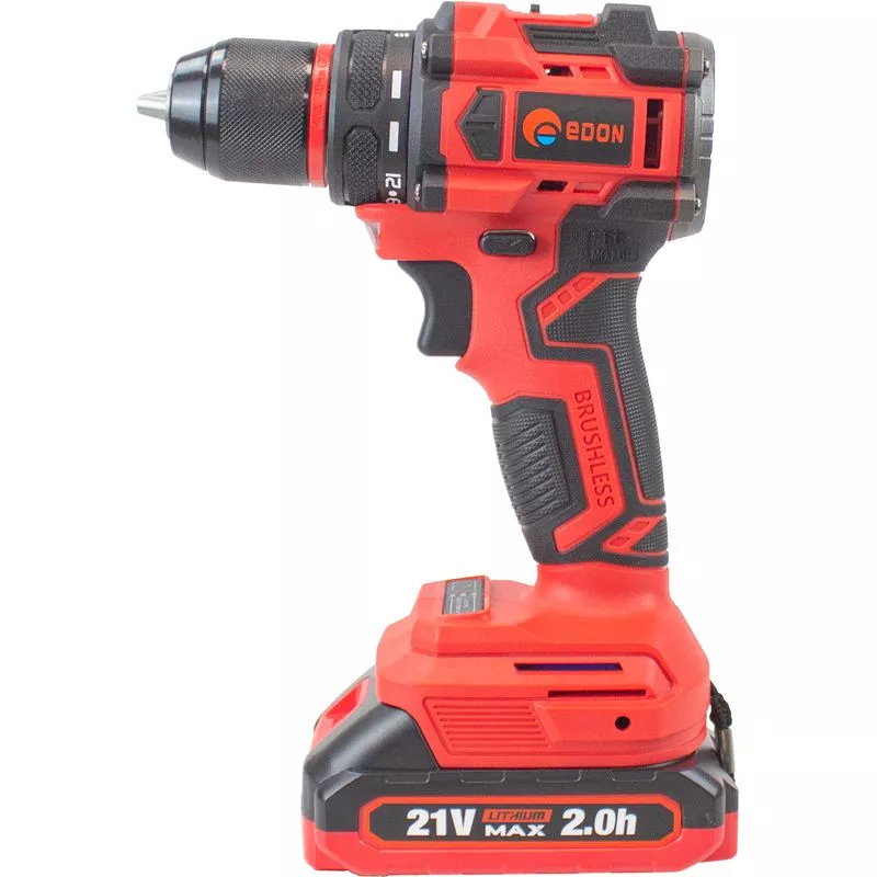 Дрель-шуруповерт аккумуляторная Edon UAD-21BL 21 В