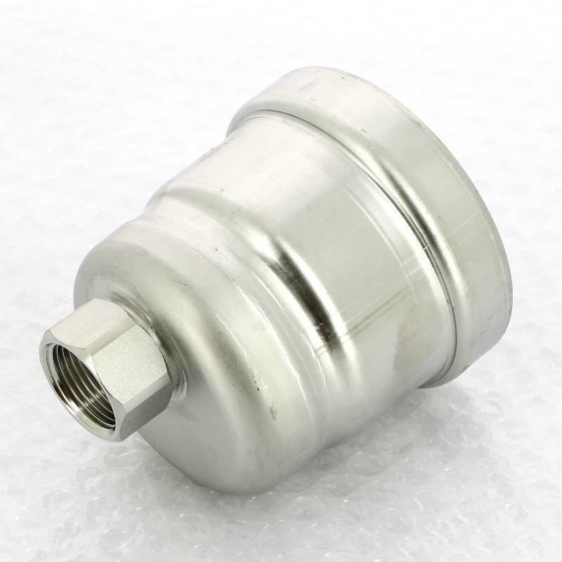 Заглушка Viega Sanpress Inox XL 76.1x3/4 нержавеющая сталь с отверстием ВР 557874