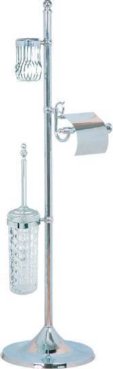 Стойка напольная Boheme Brillante 25х25х104 см хром 10445