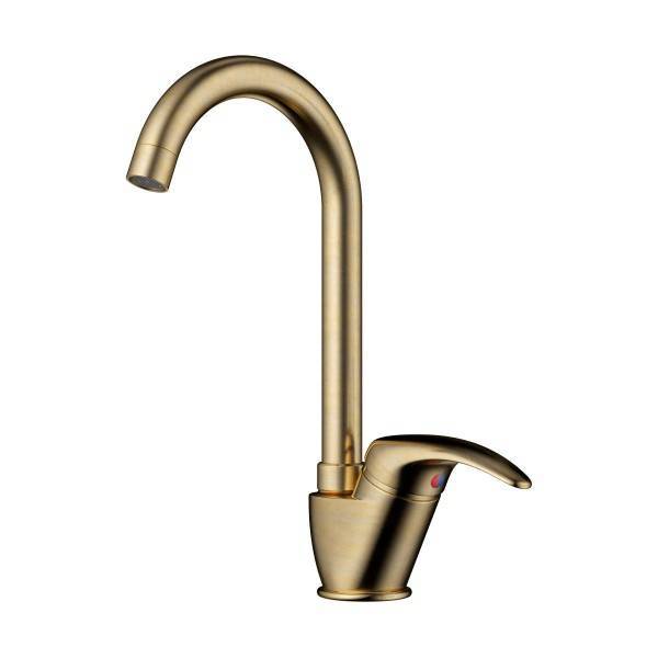 Смеситель для кухни Omoikiri Umi-AB-022 античная латунь 4994262