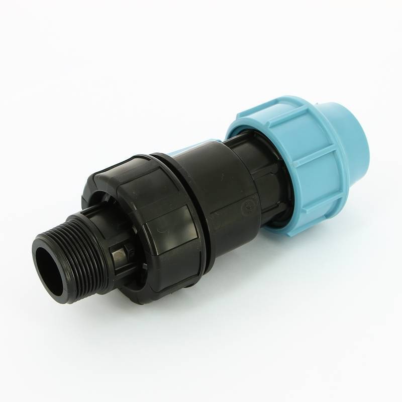 Кран шаровый обжимной Unidelta 1072 40 x 1 1/4 Н для труб ПНД 1072040005001