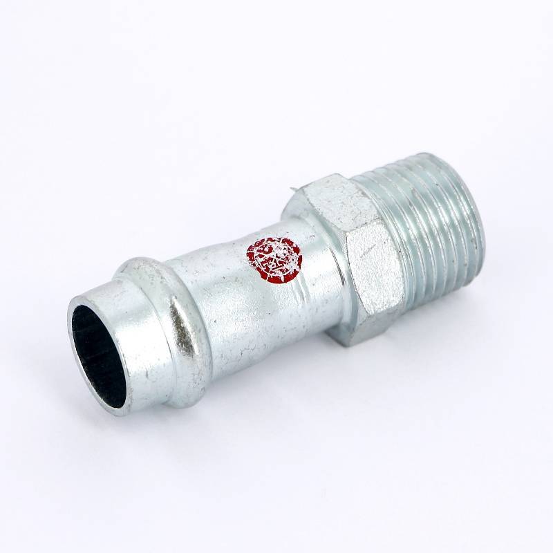 Муфта переходная пресс-Н IBP B > Press Carbon 15х1/2 оцинкованная сталь PC4243G0150400