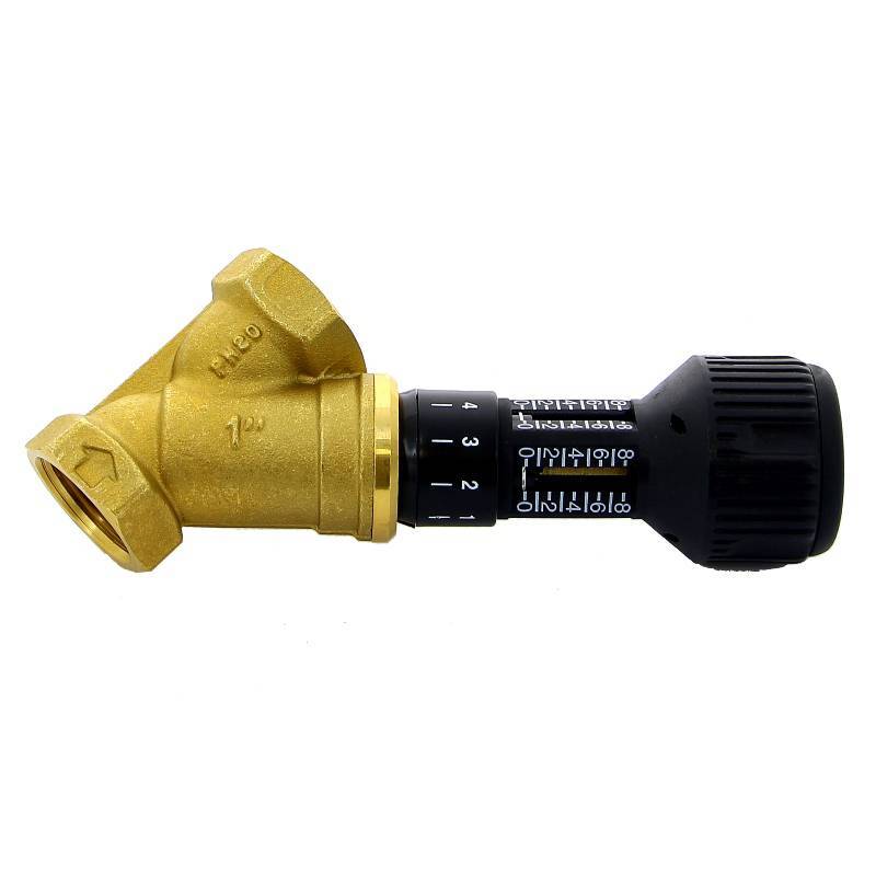 Клапан балансировочный ручной Cimberio CIM 727OT 1 ВВ с фиксацией настройки CIM 727OT N 1