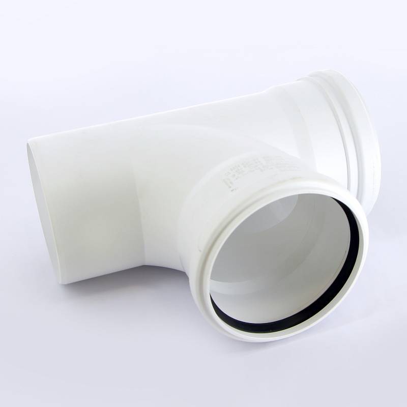 Тройник канализационный REHAU RAUPIANO PLUS 110/110/87° Max Flow 123005