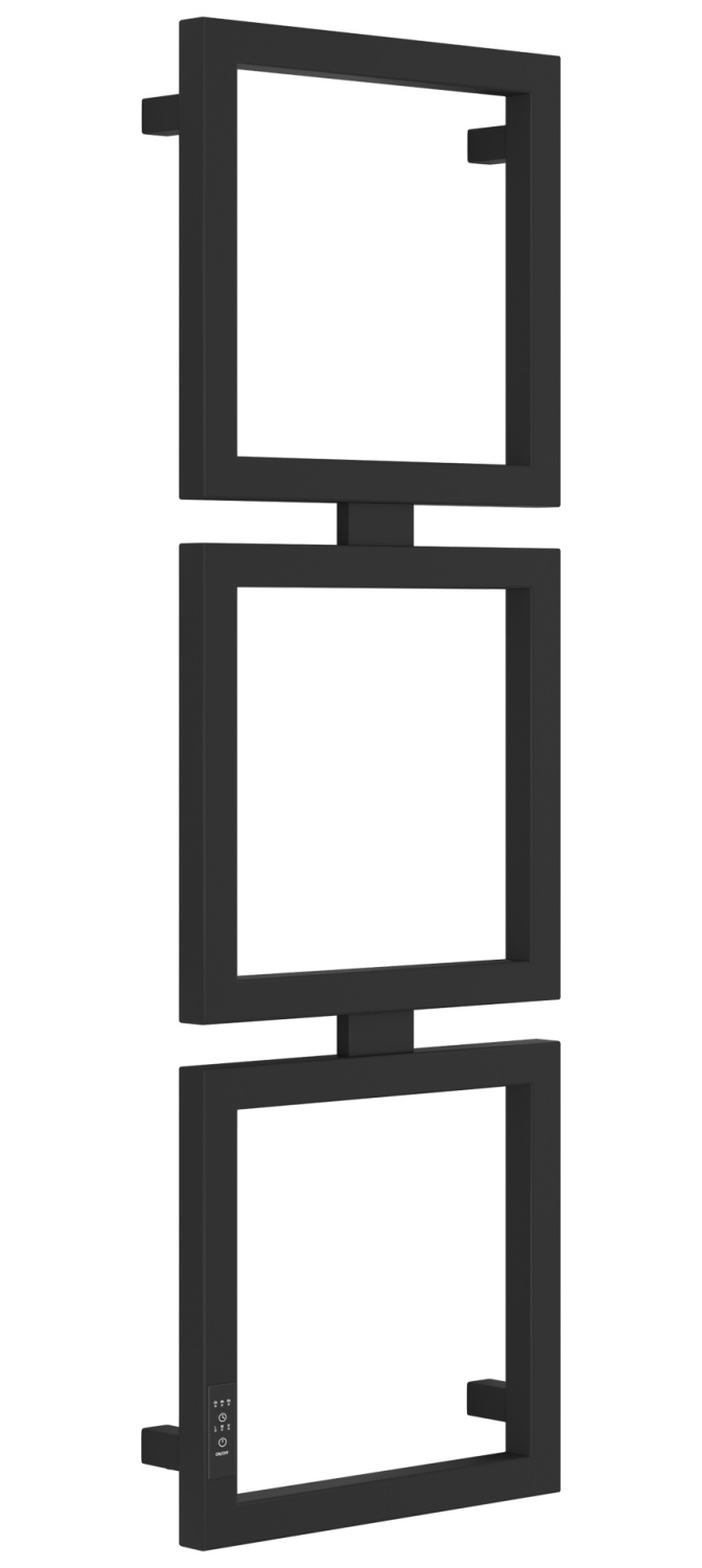 Полотенцесушитель электрический Сунержа Этюд 330x1050 мм левый черный матовый 31-0844-1030
