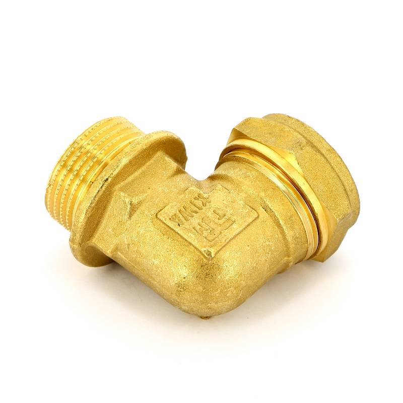 Угольник обжимной Tiemme 1104 28х3/4 наружная резьба 1130208