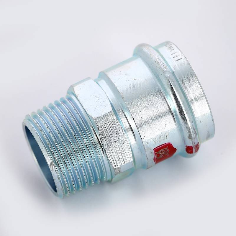 Муфта переходная пресс-Н Viega Prestabo оцинкованная сталь 35х1 704803