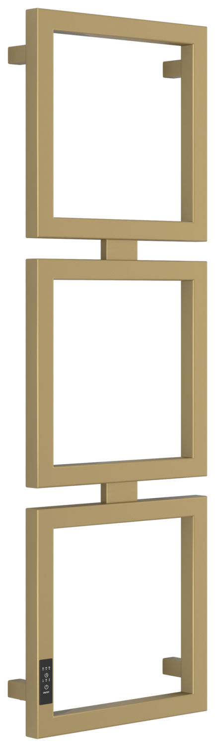 Полотенцесушитель электрический Сунержа Этюд 330x1050 мм левый золотой шёлк матовый 32-0844-1030