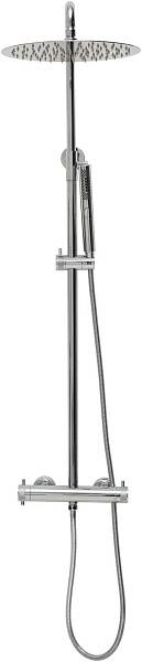 Душевая стойка Allen Brau Fantasy с термостатом и верхним душем 30 см хром 5.11001-00