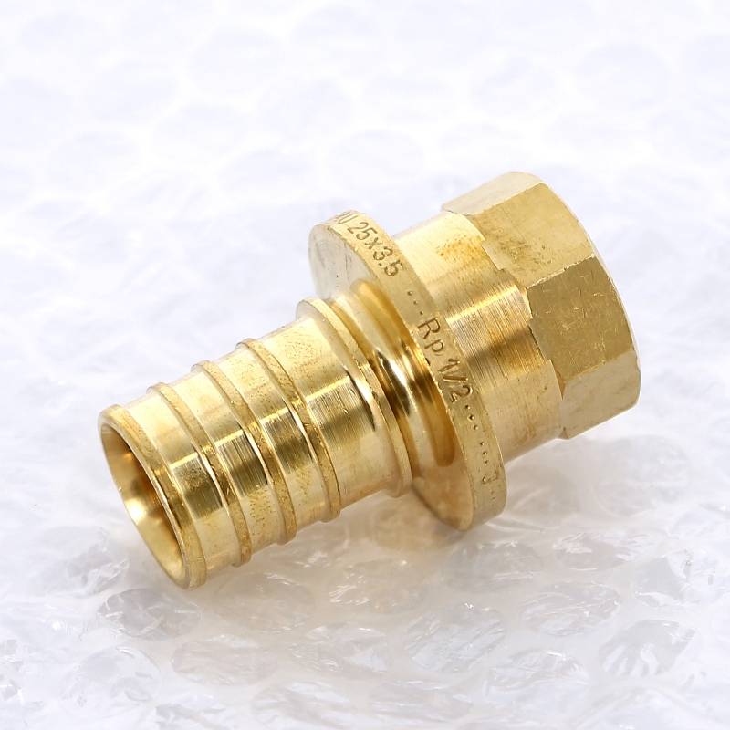 Муфта с накидной гайкой Rehau Rautitan RX+ 25х1/2 бронза 366070