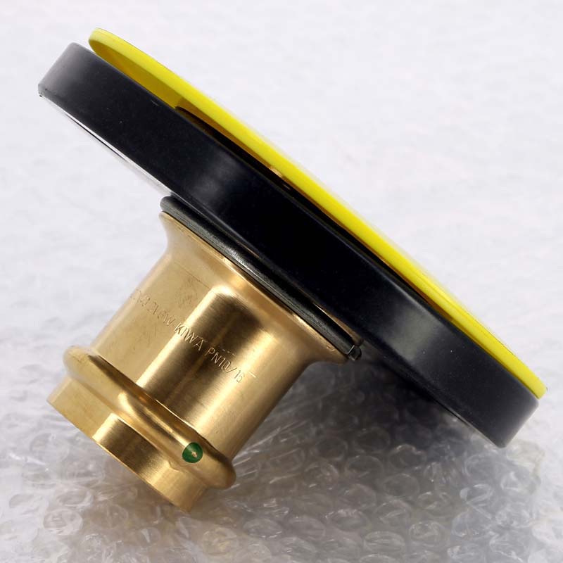 Переход фланец-пресс Viega Sanpress DN40 42 мм бронза 479886