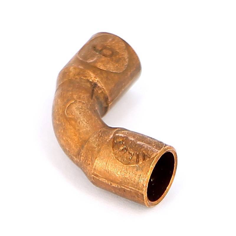 Отвод двухраструбный Viega 95002A под пайку 6 мм 90° 122645