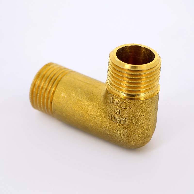 Угольник резьбовой Uni-Fitt 1/2 Н-Н латунный 613G2200