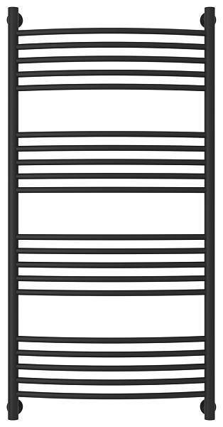 Полотенцесушитель водяной Сунержа Богема+ с полкой 1200x600 мм темный титан муар 15-0221-1260