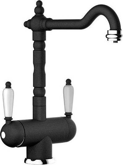 Смеситель для кухни Omoikiri Amagasaki черный 4994067