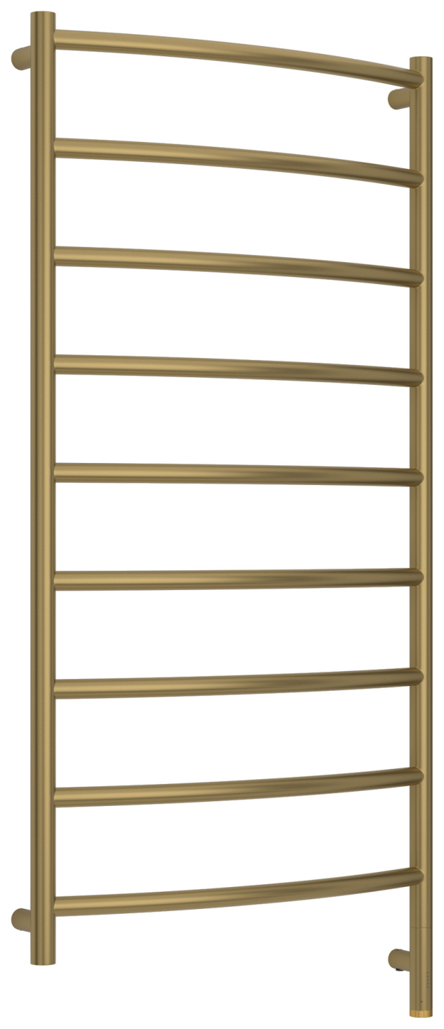 Полотенцесушитель электрический Сунержа Галант 3.1 600х1200 мм правый золотой шёлк матовый 32-6001-1260