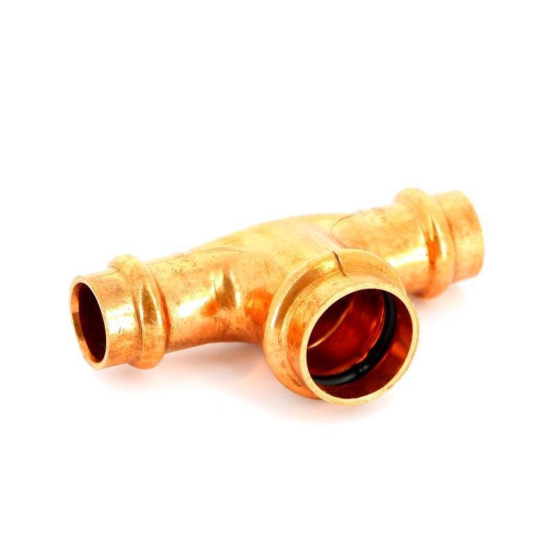 Тройник пресс IBP 15х22х15 мм медь P5130 01522015