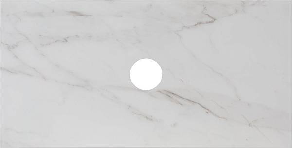 Столешница Allen Brau Reality 91x46,1x1 см белая 1.32024.M