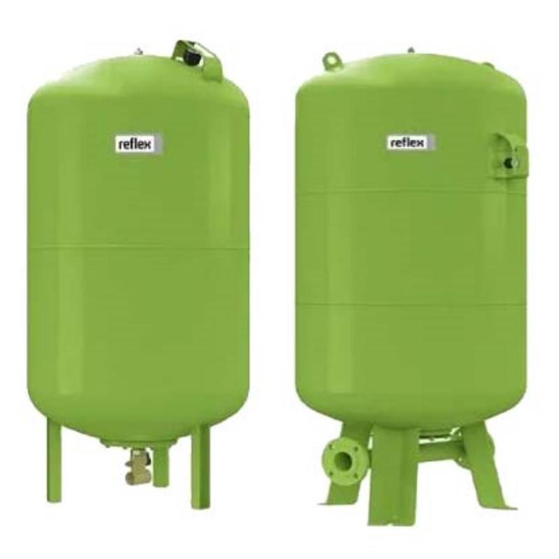 Гидроаккумулятор Reflex Refix DD 25 л 10 бар зеленый 7308400