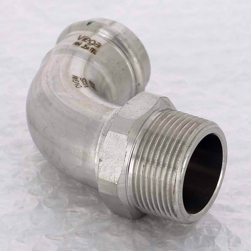 Угол пресс-Н нержавеющая сталь Viega Sanpress Inox 35x1 1/4 436940