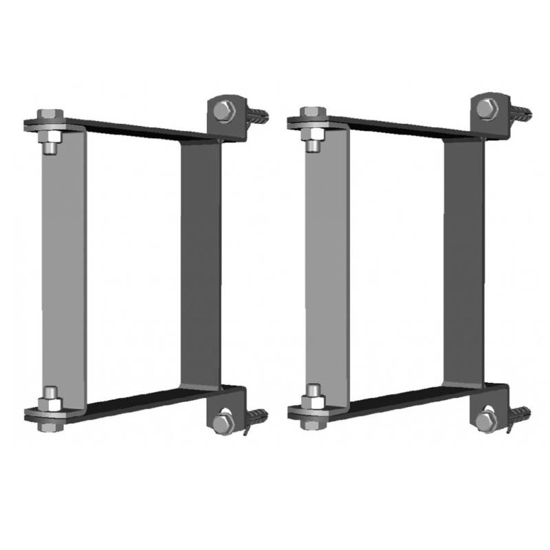 Кронштейн настенный Meibes для коллектора и гидрострелки до 130 кВт Поколение 8+ M66337.10