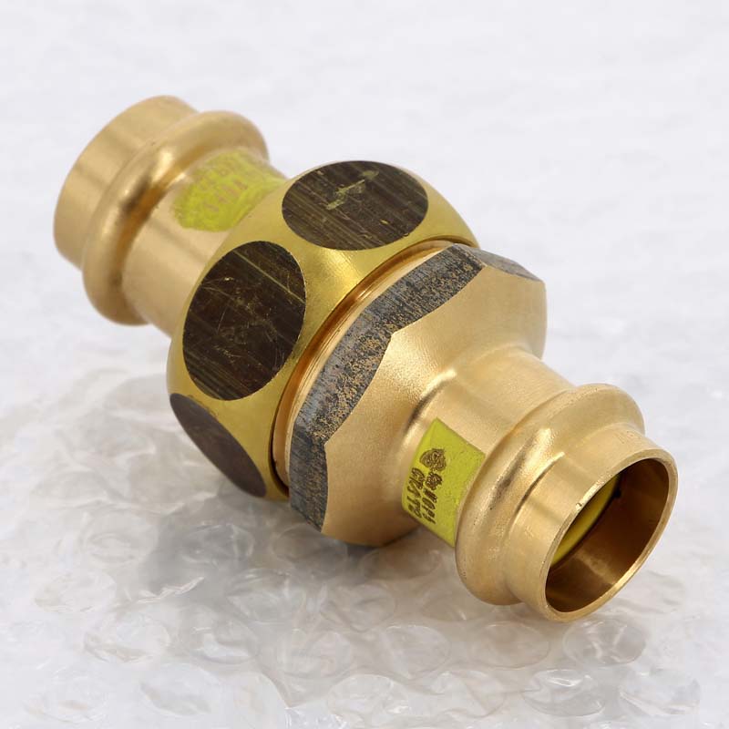 Муфта разъемная Viega Profipress G 22 мм пресс бронза 379278