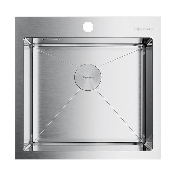 Кухонная мойка Omoikiri Akisame 51-IN 51x51 см нержавеющая сталь 4973438