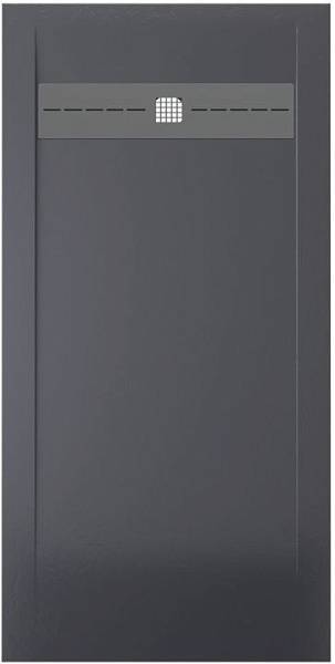Душевой поддон Allen Brau Infinity 160x80x3 см черный антрацит 8.21006-AM