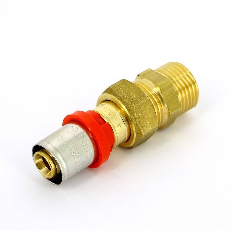 Муфта разъёмная пресс-Н TIEMME 16x1/2 1650217