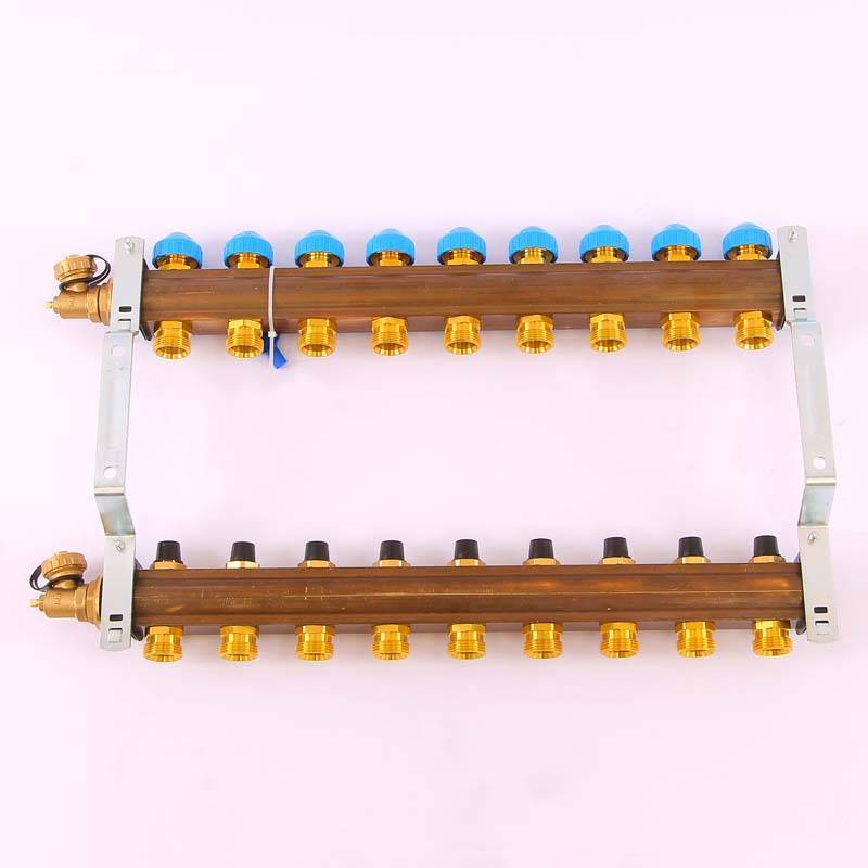 Коллекторная группа Watts HKV 1x3/4 EK 9 выходов 10004186