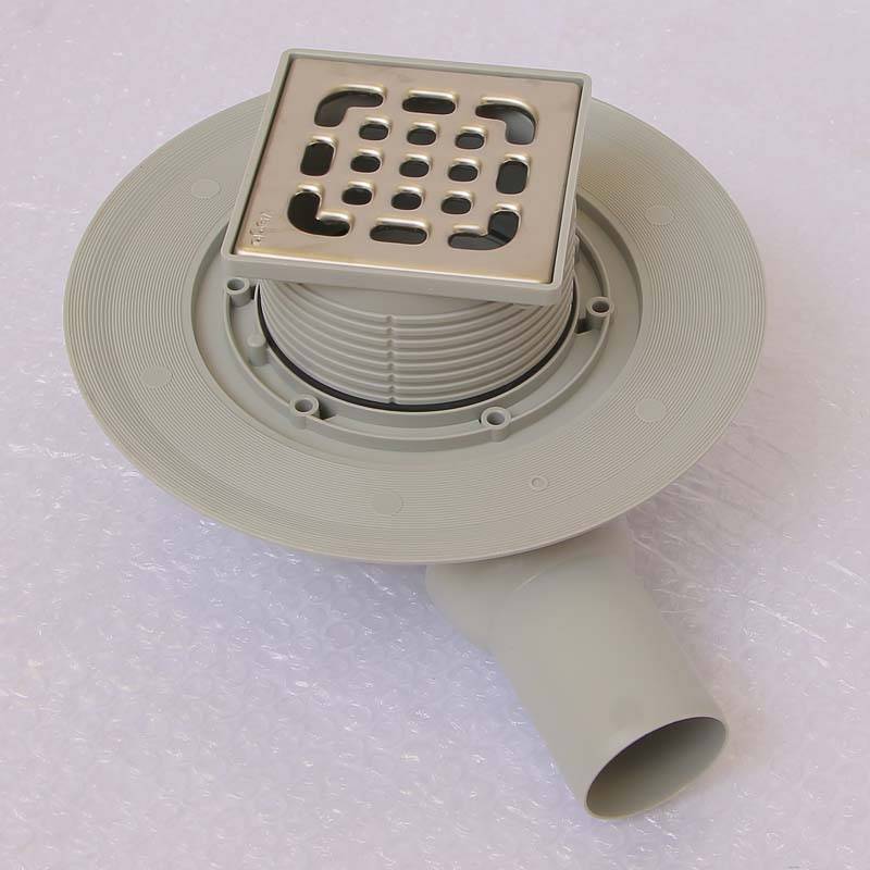 Трап Viega Advantix 100x100 мм горизонтальный выпуск 50 мм регулируемая насадка 557119