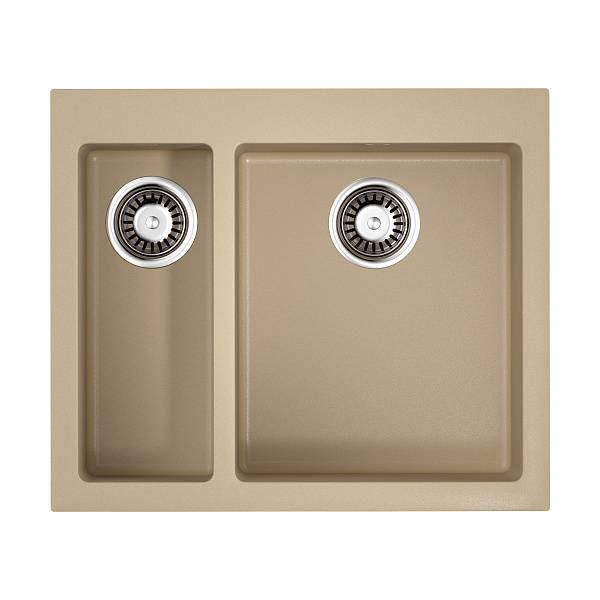 Кухонная мойка Omoikiri Bosen 59-2-CH Tetogranit 59 x 50 см шампань 4993245