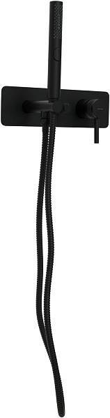 Смеситель для ванны с душем Allen Brau Priority со встроенной частью черный матовый 5.31009-31