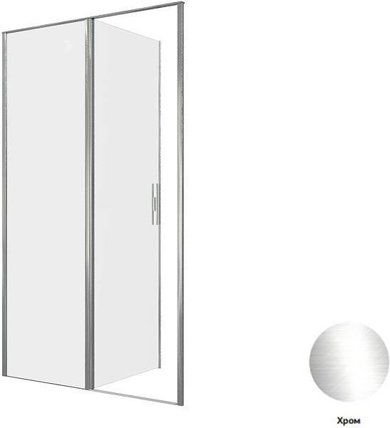 Душевая дверь Allen Brau Priority 120x200 см прозрачное стекло 8 мм хром 3.31031.00