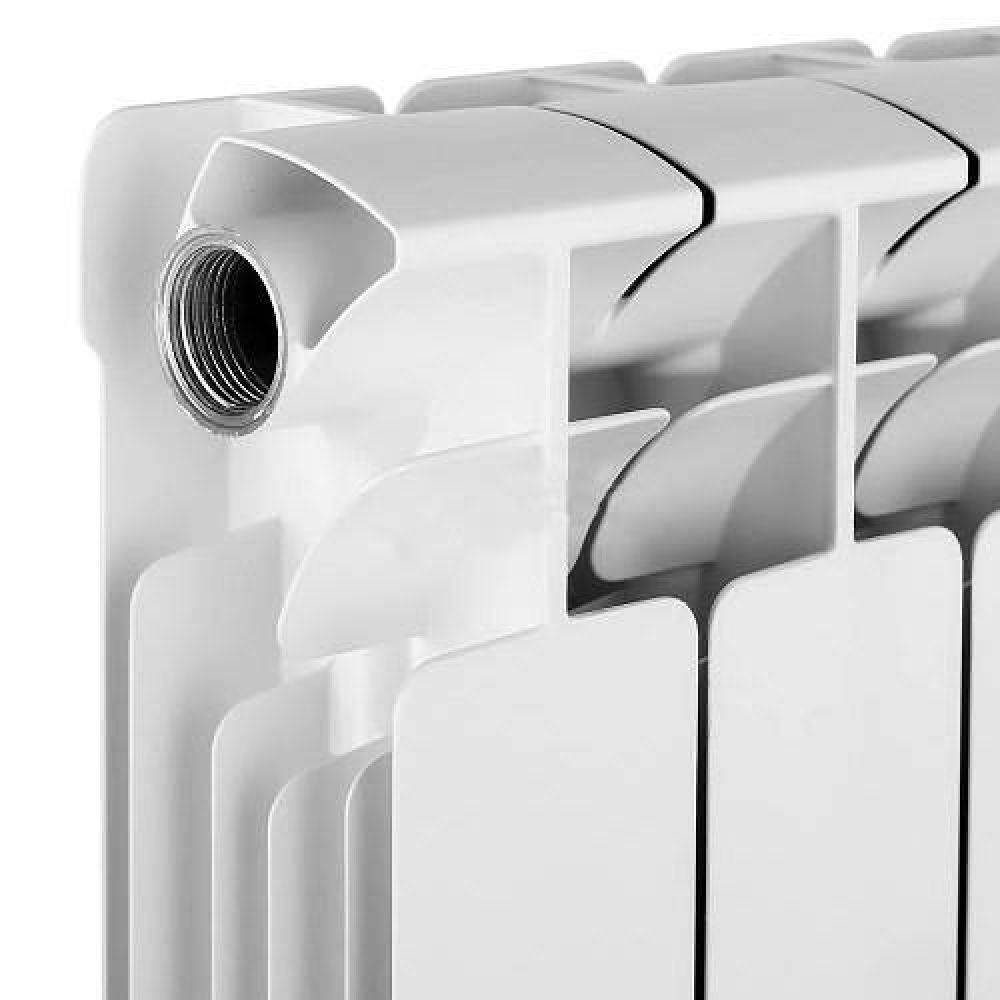 Радиатор биметаллический RIFAR Base Ventil 350 8 секций нижнее левое подключение RBV3508L