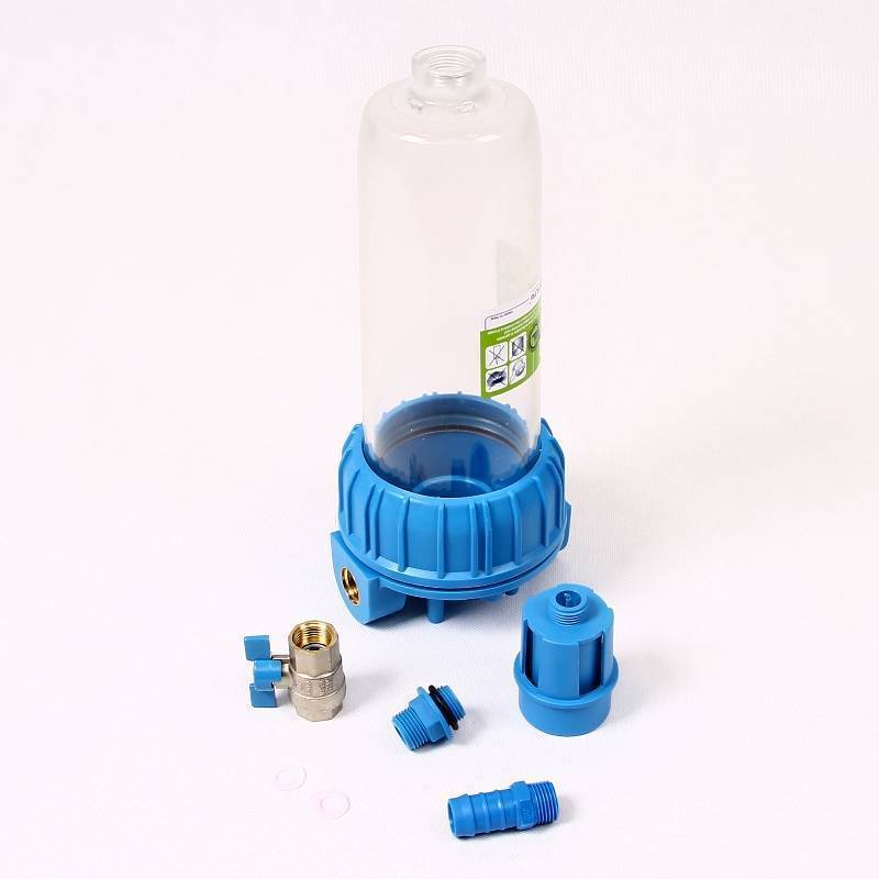 Колба фильтра Atlas Filtri Plus S 10 1/2 3P с дренажным краном BX RA111T123