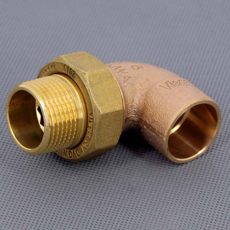 Угол с разъемным соединением Viega 28х1 пайка-Н 144128