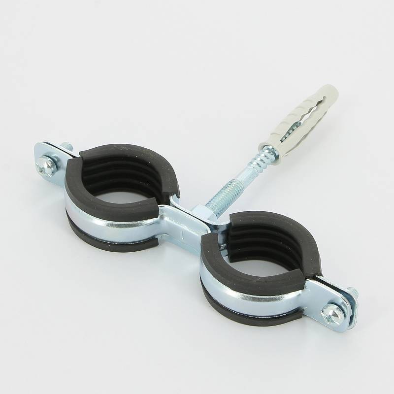 Хомут для труб Walraven BIS Cobra 1 32-36 мм двойной с уплотнителем 0802136