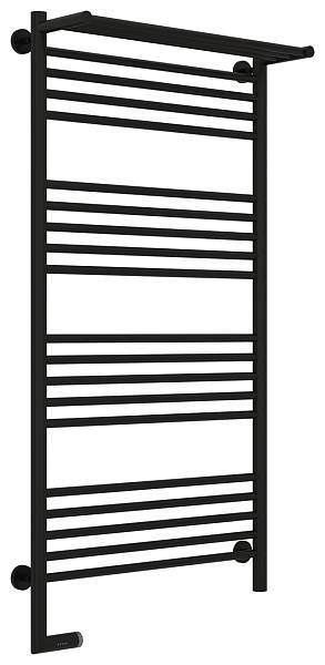 Полотенцесушитель электрический Сунержа Богема 2.0 600x1200 мм левый матовый черный 31-5206-1260