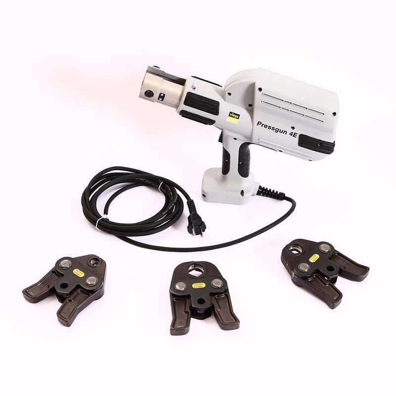 Пресс-инструмент Viega 4E с клещами 15, 22, 28 мм 612016