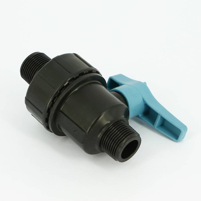 Кран для труб ПНД Unidelta 3/4 НН полипропилен PP-B 1074003003001