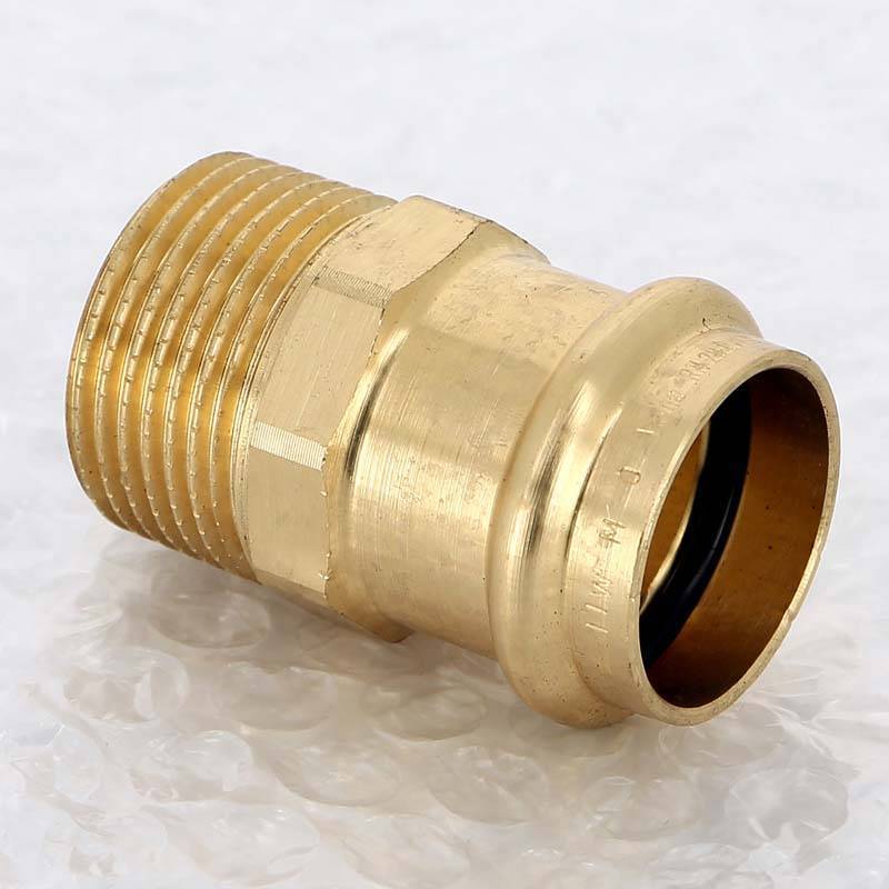 Муфта переходная пресс-Н Viega Sanpress бронза 28x1 1/4 297978