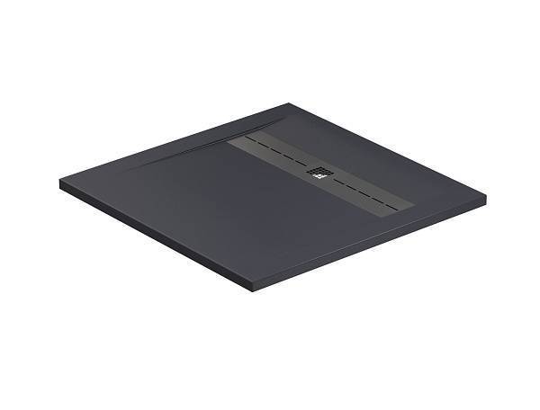 Душевой поддон Allen Brau Infinity 90x90x3 см черный 8.21001-AM