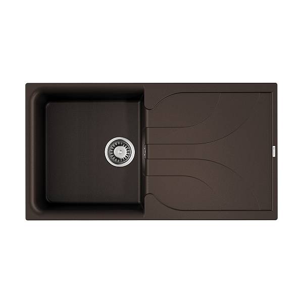 Кухонная мойка Omoikiri Yasugata 100 Tetogranit 100x50 см темный шоколад 4993848