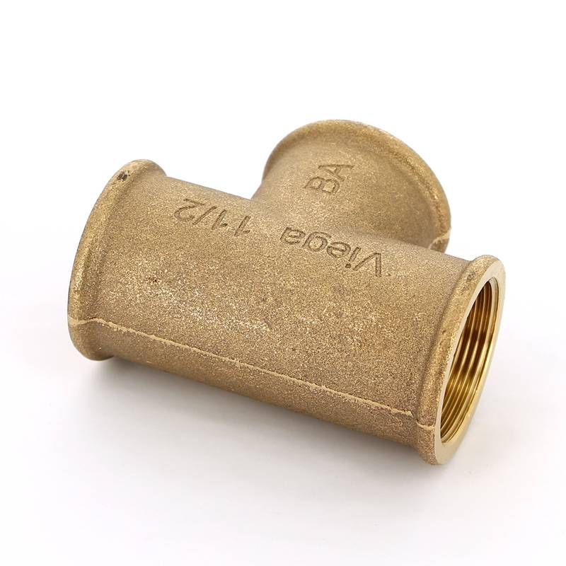 Тройник бронзовый Viega 1 1/2 ВР 264307