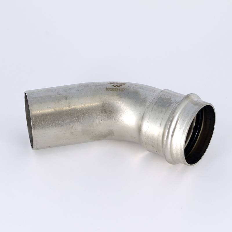 Угол-вставка 45° пресс IBP B Press Stainless 54 мм нержавеющая сталь PS5040 0540000