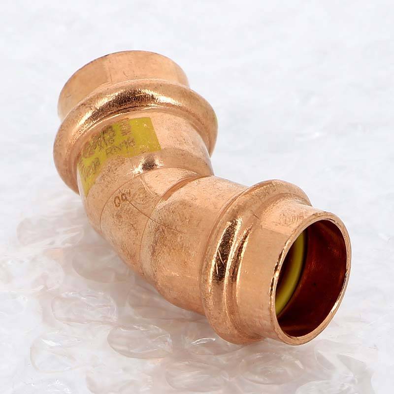 Угольник пресс 45° Viega Profipress G 18 мм медь 345617